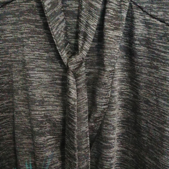 NWT Rosegal black and gray long sleeve top - Picture 4 of 5